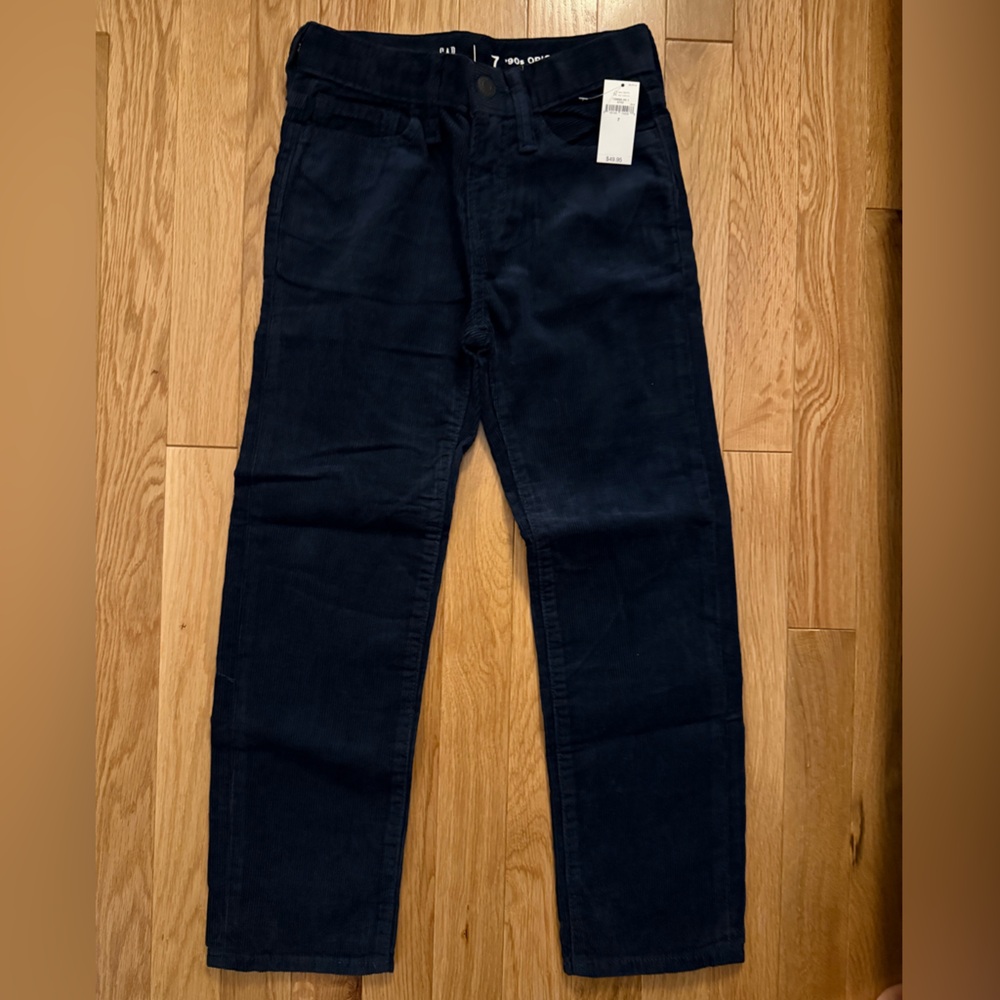 Gap Kids 90s Navy Corduroy Pants